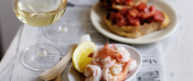 The Best White Wine for Seafood Tapas