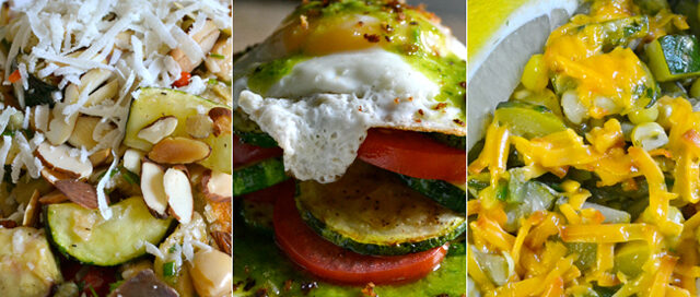 3 Ways with Summer Squash
