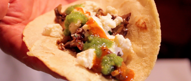 How-To Video: Roberto Santibañez's Mushroom Tacos