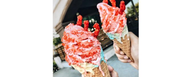 flamin' hot cheetos ice cream